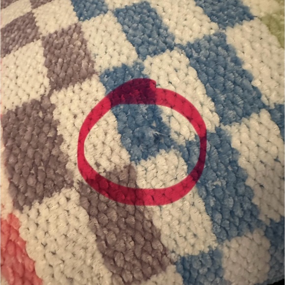 Two Sided Checkered Decor Pillows - Picture 5 of 6